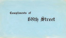 68th Street gang card