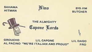 Capone Lords and Insane Pimps