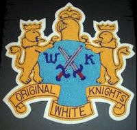 White Knights Patch 1970s